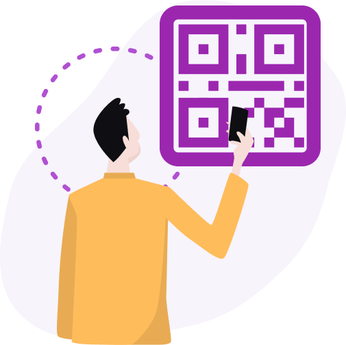 Skanna QR-koden